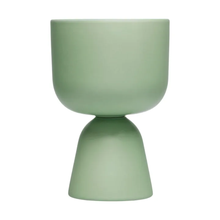 Nappula krukke - Mat mint, 19x12,5 cm - Iittala