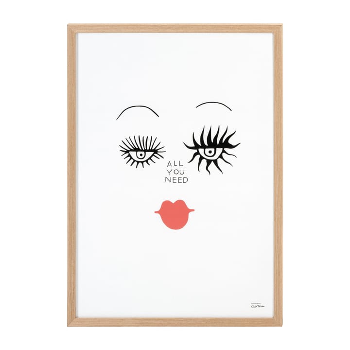 Oiva Toikka All you need plakat, 50x70 cm Iittala