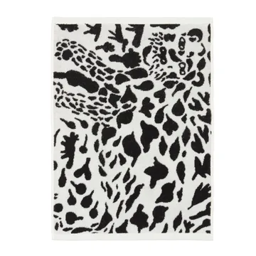 Oiva Toikka Cheetah håndklæde 50x70 cm - Sort/Hvid - Iittala