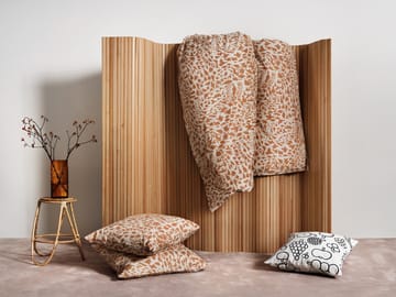 Oiva Toikka Cheetah sengesæt 150x210 cm - Brun - Iittala
