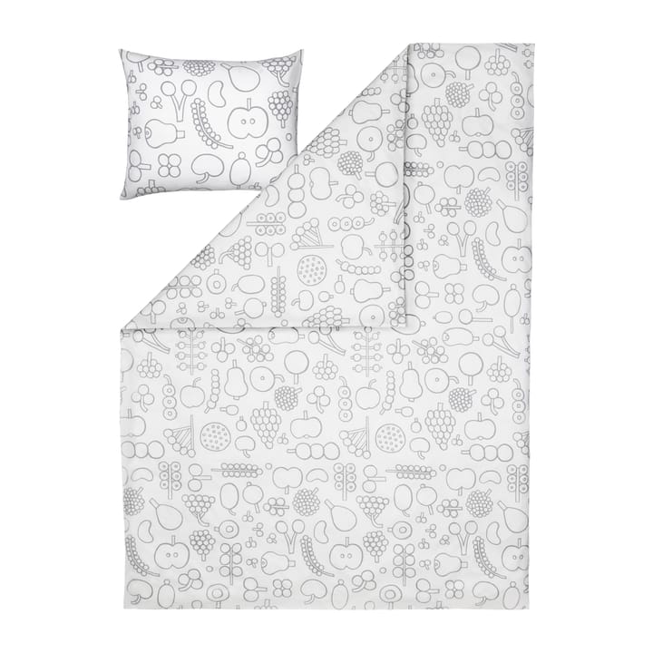 Oiva Toikka Frutta sengesæt 150x210 cm - Grå - Iittala