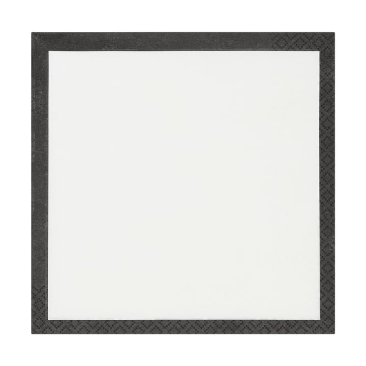Play papirservietter 33x33 cm 20-pak - Ecru-Sort - Iittala