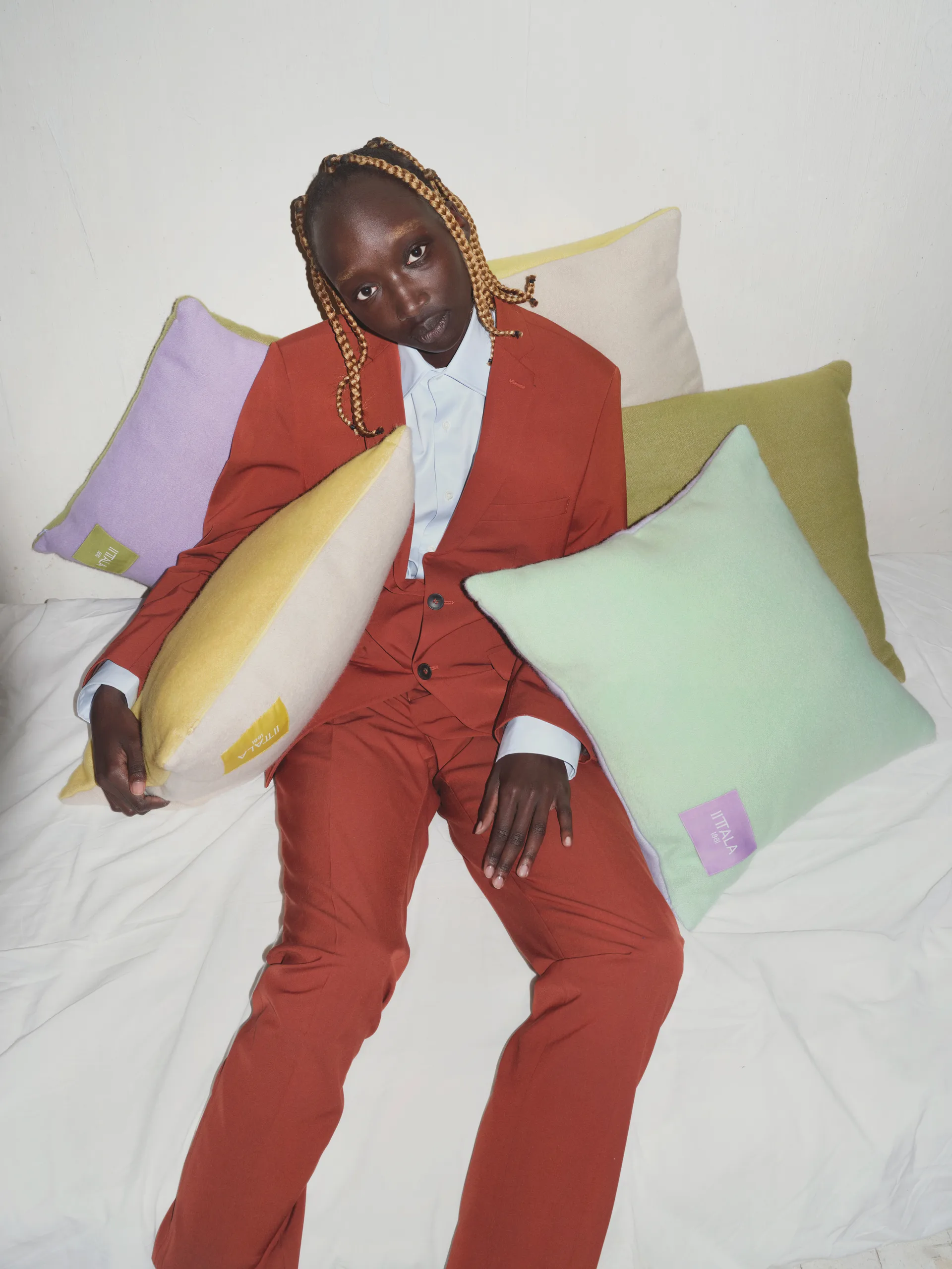 Play pudebetræk 48x48 cm, Mint-lilla Iittala