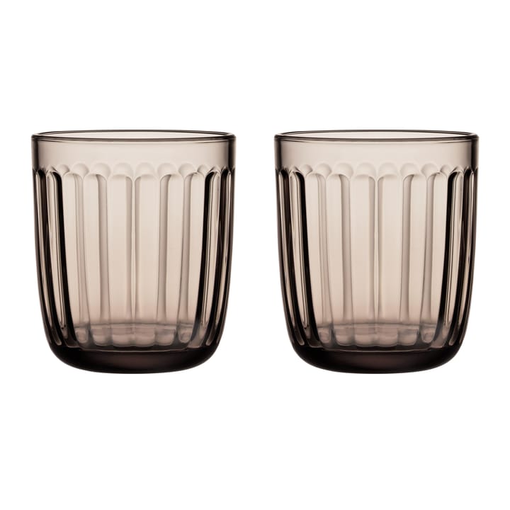 Raami drikkeglas 26 cl 2-pak - Hør - Iittala