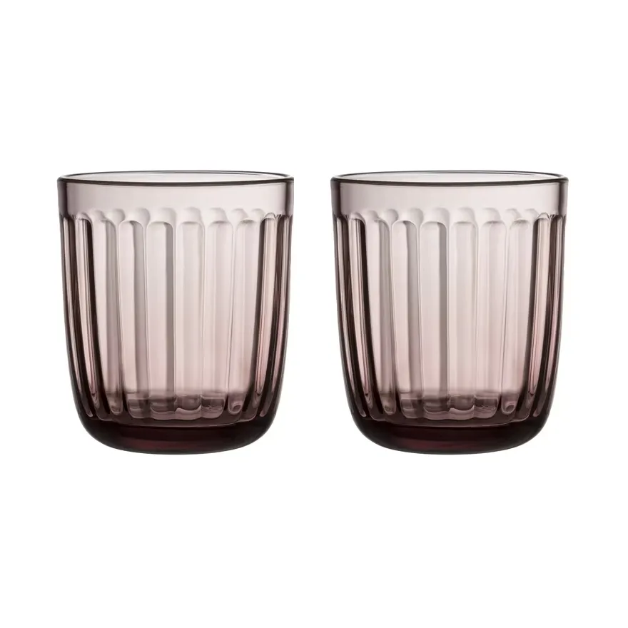 Raami drikkeglas 26 cl 2-pak, Lyng Iittala