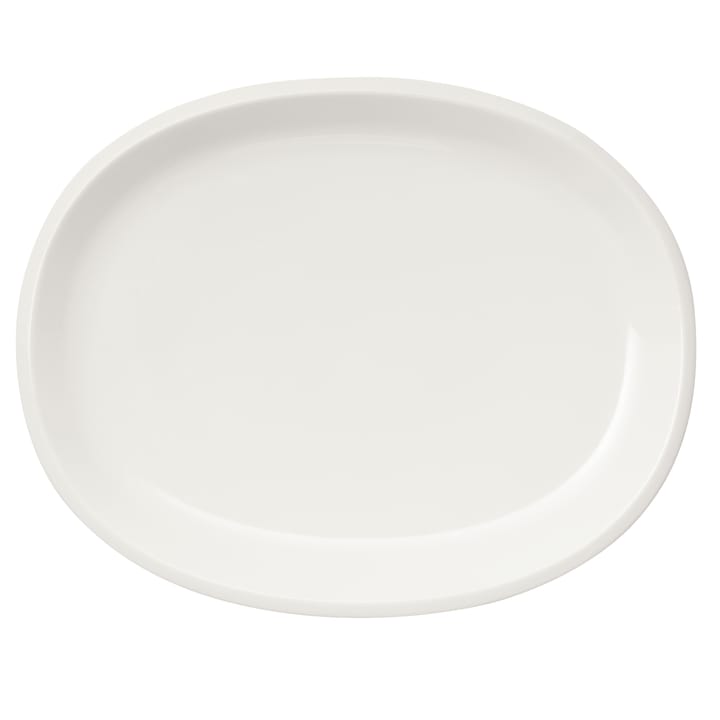 Raami ovalt serveringsfad 35 cm - Hvid - Iittala