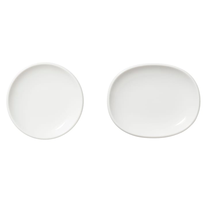 Raami tallerken 2 dele - Hvid - Iittala