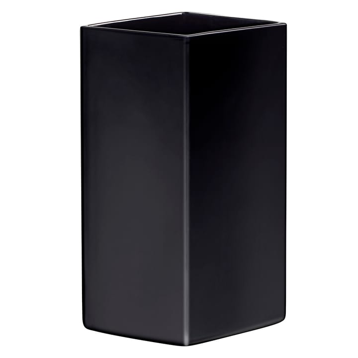 Ruutu keramikvase 315 mm, Sort Iittala