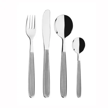 Scandia bestik sæt gaveæske 24 dele - Rustfrit stål - Iittala