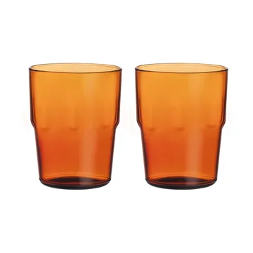 Solare drikkeglas 31 cl 2-pak - Kobber - Iittala