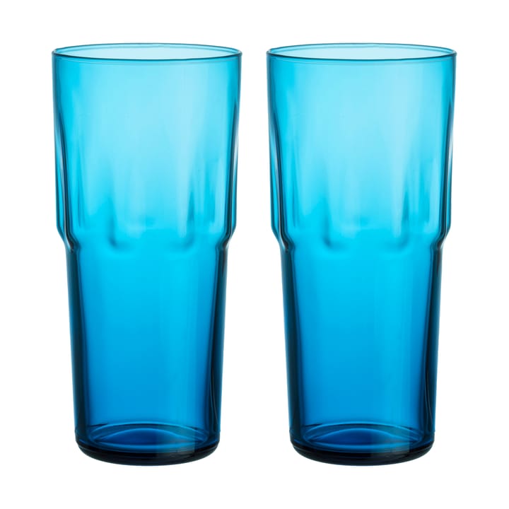 Solare drikkeglas højt 39 cl 2-pak - Elektrisk blå - Iittala