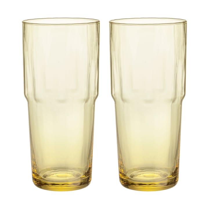 Solare drikkeglas højt 39 cl 2-pak - Ildgul - Iittala