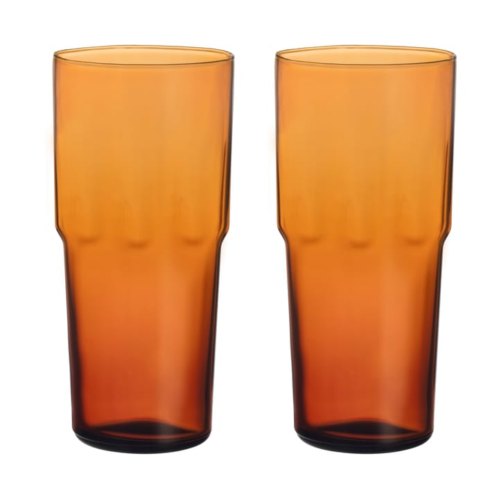 Solare drikkeglas højt 39 cl 2-pak - Kobber - Iittala