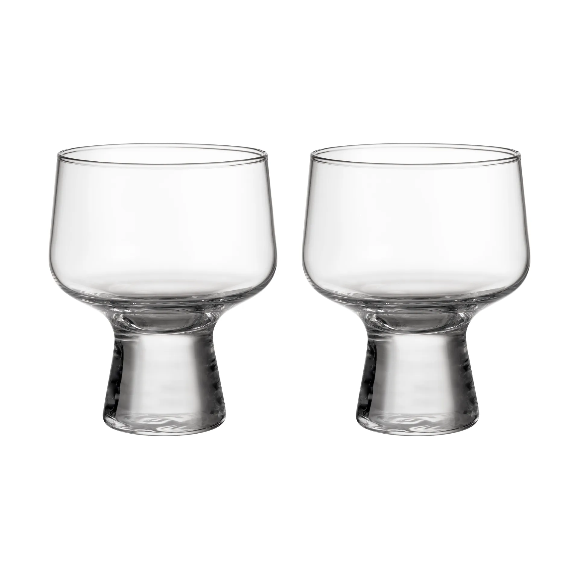 Solare glas på fod 29 cl 2-pak, Klar Iittala