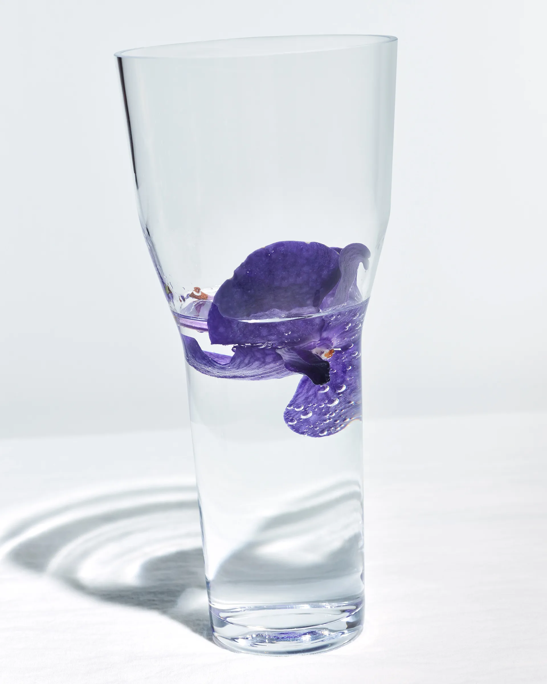 Solare vase høj 26xØ12 cm, Klar Iittala