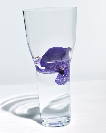Solare vase høj 26xØ12 cm - Klar - Iittala
