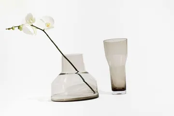Solare vase lav Ø22x20 cm - Linnedug - Iittala