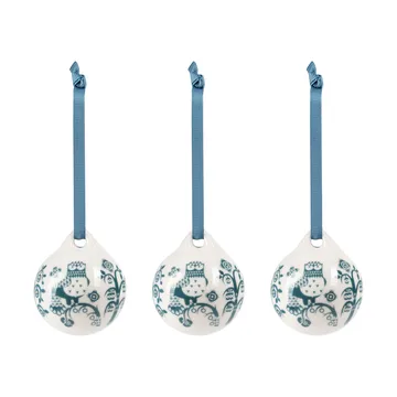 Taika dekoration - Stålblå, 5 cm, 3-pak - Iittala