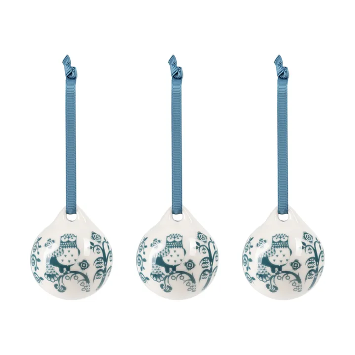 Taika dekoration - Stålblå, 5 cm, 3-pak - Iittala