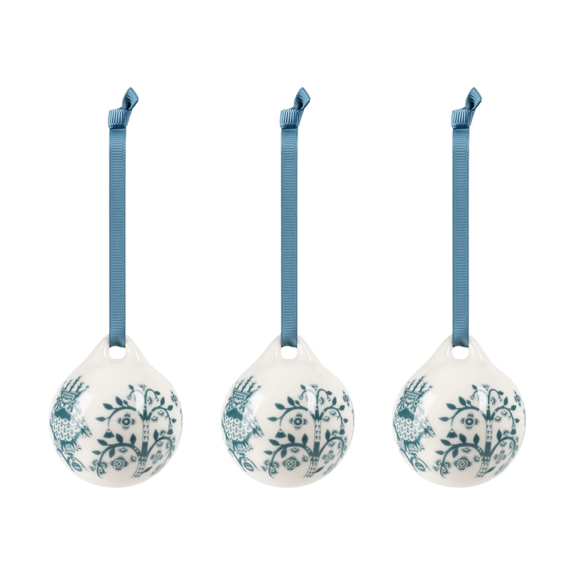Taika dekoration, Stålblå, 5 cm, 3-pak Iittala