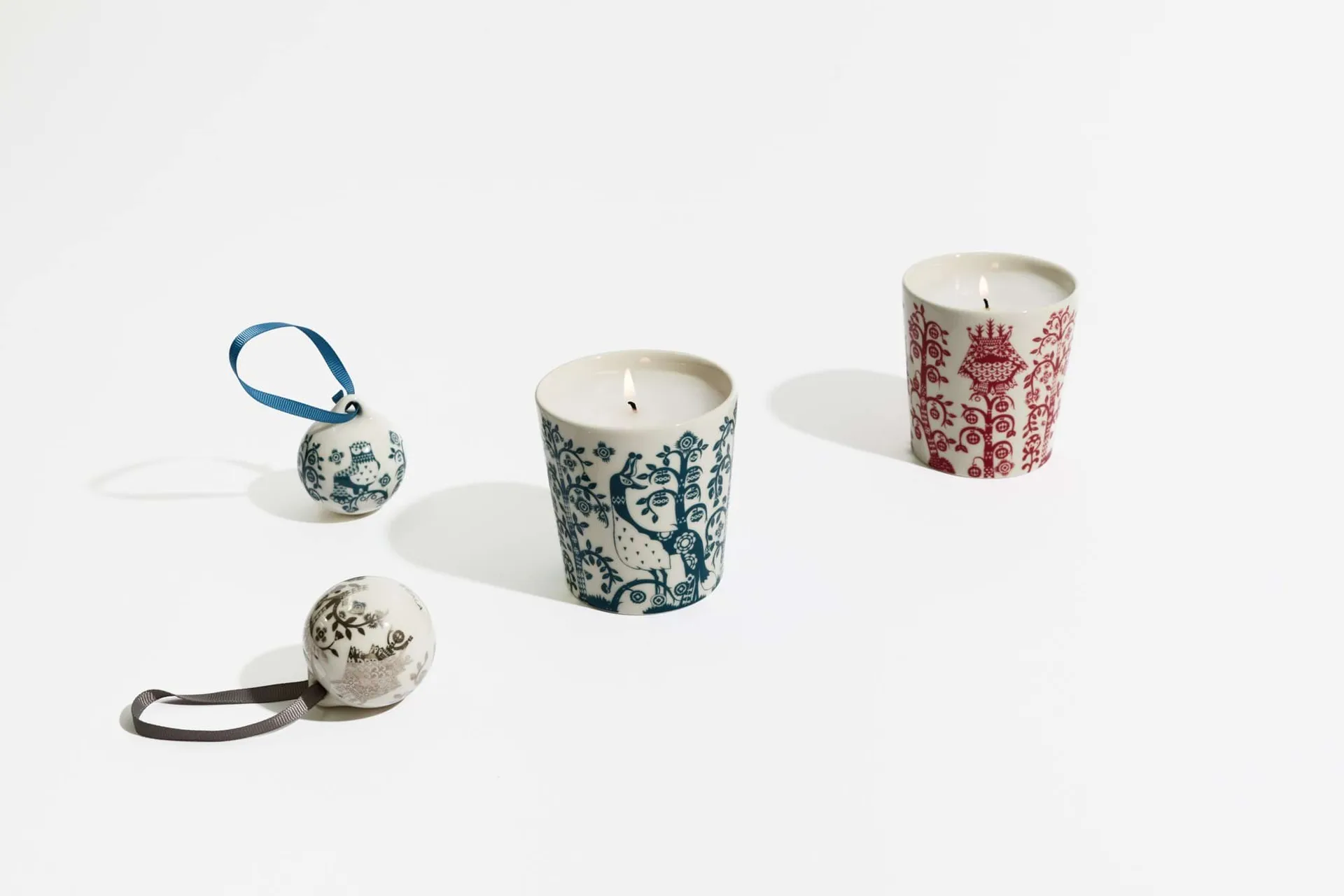 Taika dekoration, Stålblå, 5 cm, 3-pak Iittala