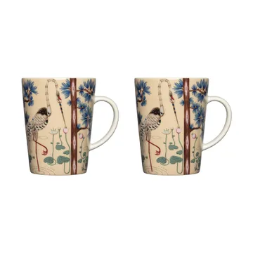 Taika krus 40 cl 15-års jubilæum 2-pak - Hør - Iittala