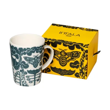 Taika krus 40 cl gaveæske - Yö stålblå - Iittala