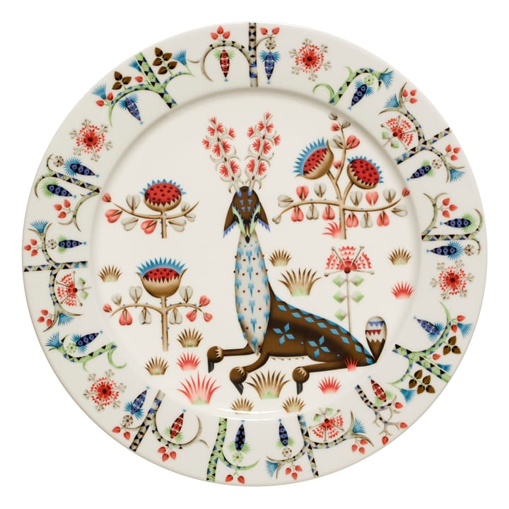 Taika Siimes tallerken 27 cm, Hvid Iittala