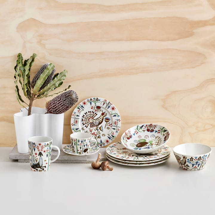 Taika Siimes tallerken 27 cm, Hvid Iittala