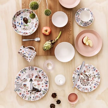 Taika Siimes tallerken 27 cm - Hvid - Iittala