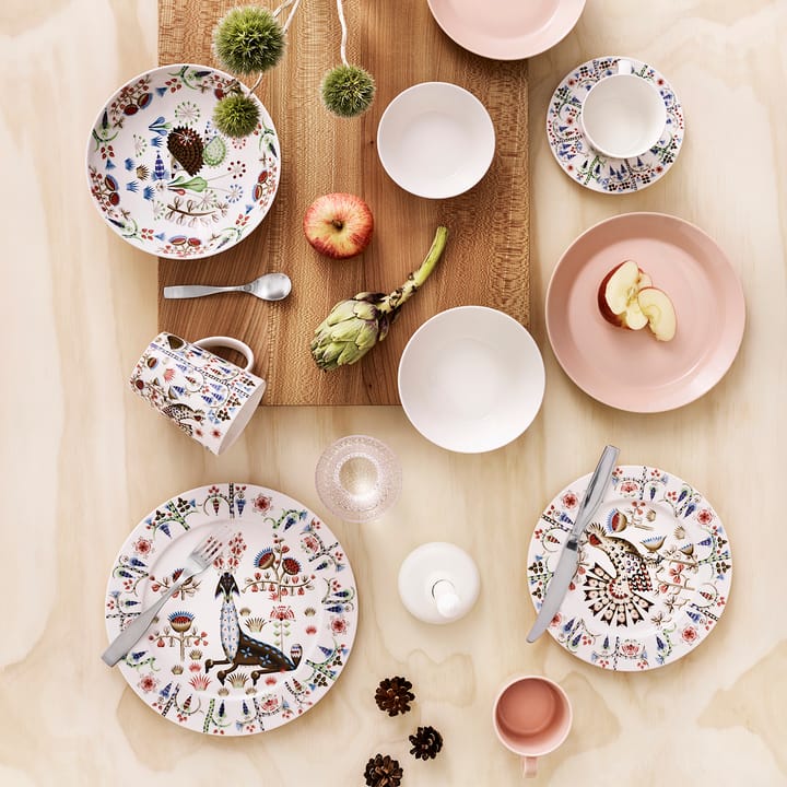 Taika Siimes tallerken 27 cm, Hvid Iittala