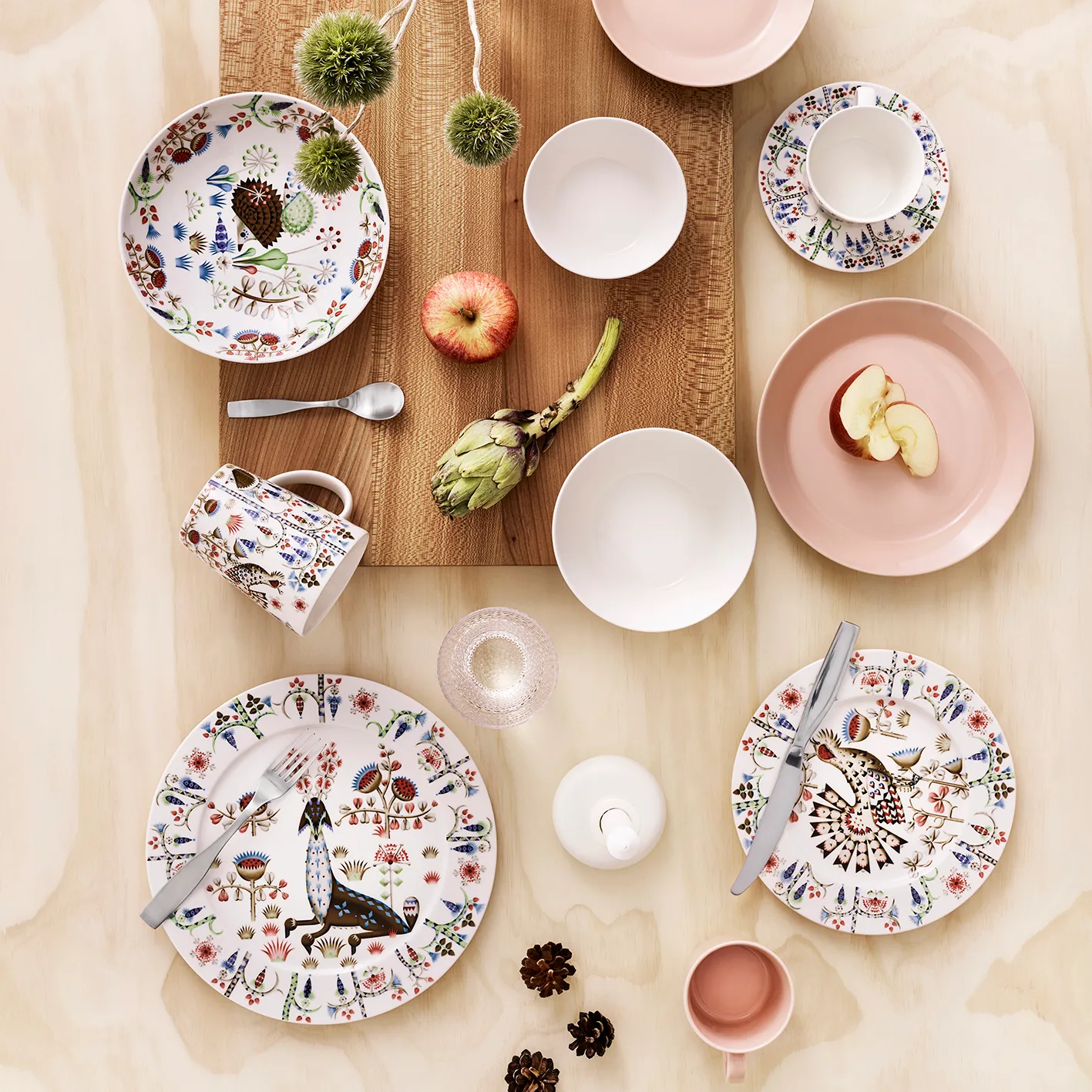 Taika Siimes underkop 15 cm, Hvid Iittala