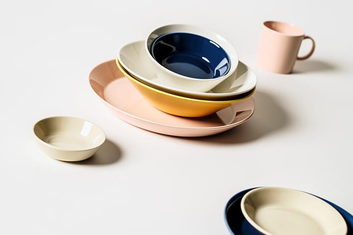 Teema dyb tallerken Ø21 cm, hvid Iittala