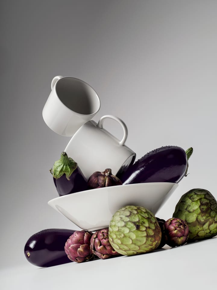 Teema dyb tallerken Ø21 cm, hvid Iittala