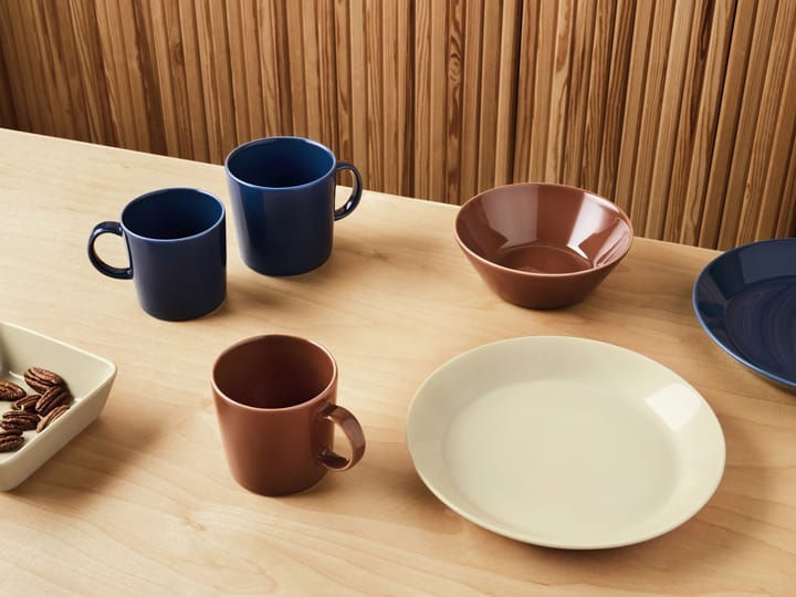 Teema tallerken 23 cm, Hør Iittala