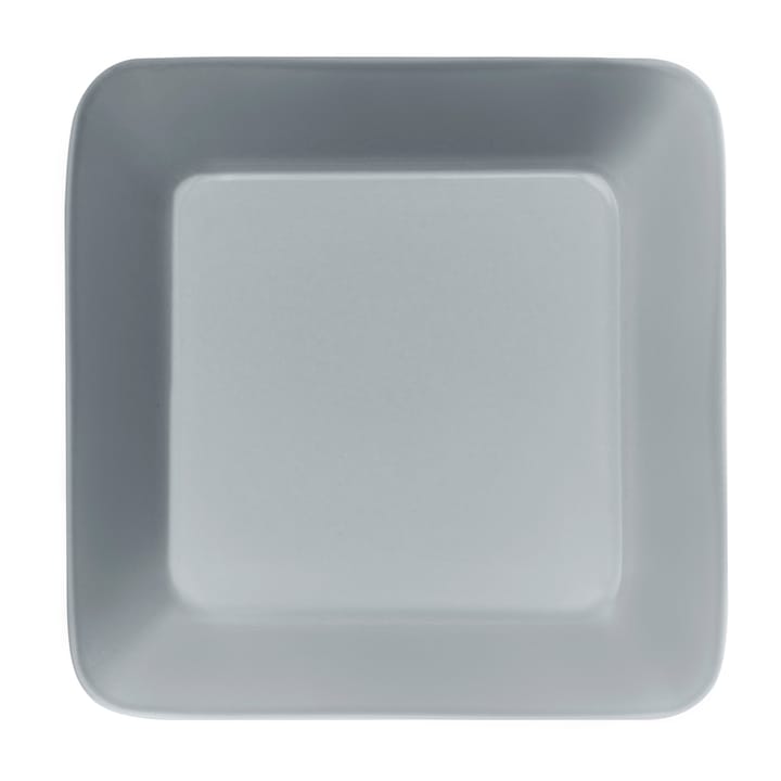 Teema tallerken firkantet 16 x 16 cm - perlegrå - Iittala