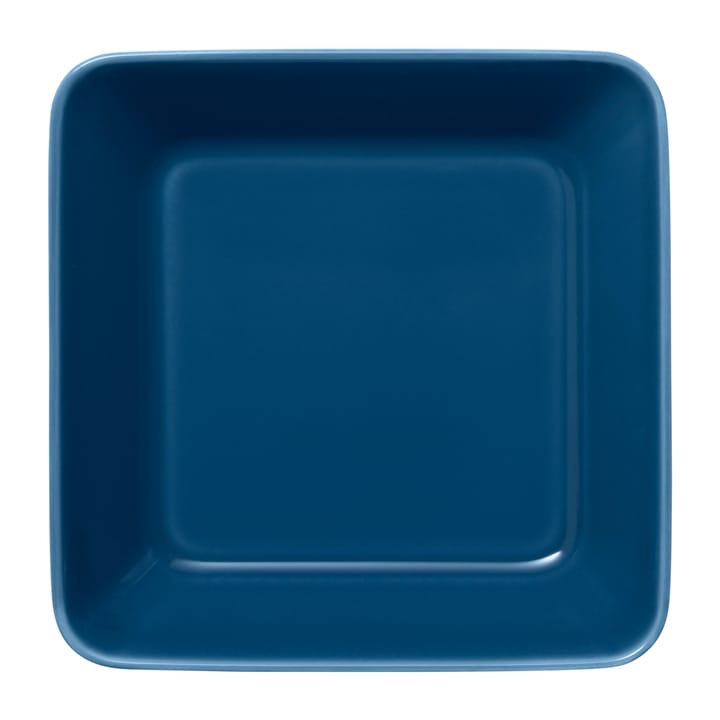 Teema tallerken firkantet 16 x 16 cm - Vintage blå - Iittala
