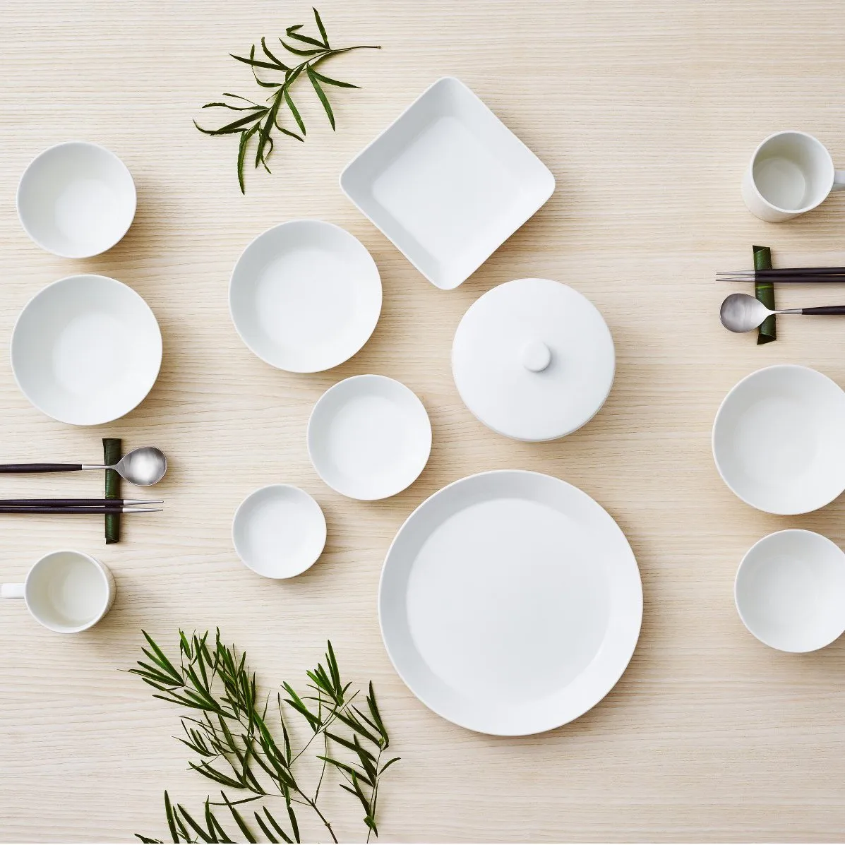 Teema Tiimi dyb tallerken 9 cm, hvid Iittala