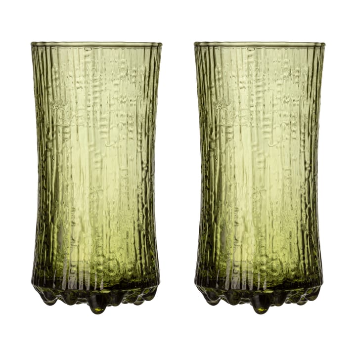Ultima Thule champagneglas finsk sand 18 cl 2-pack - Grøn - Iittala