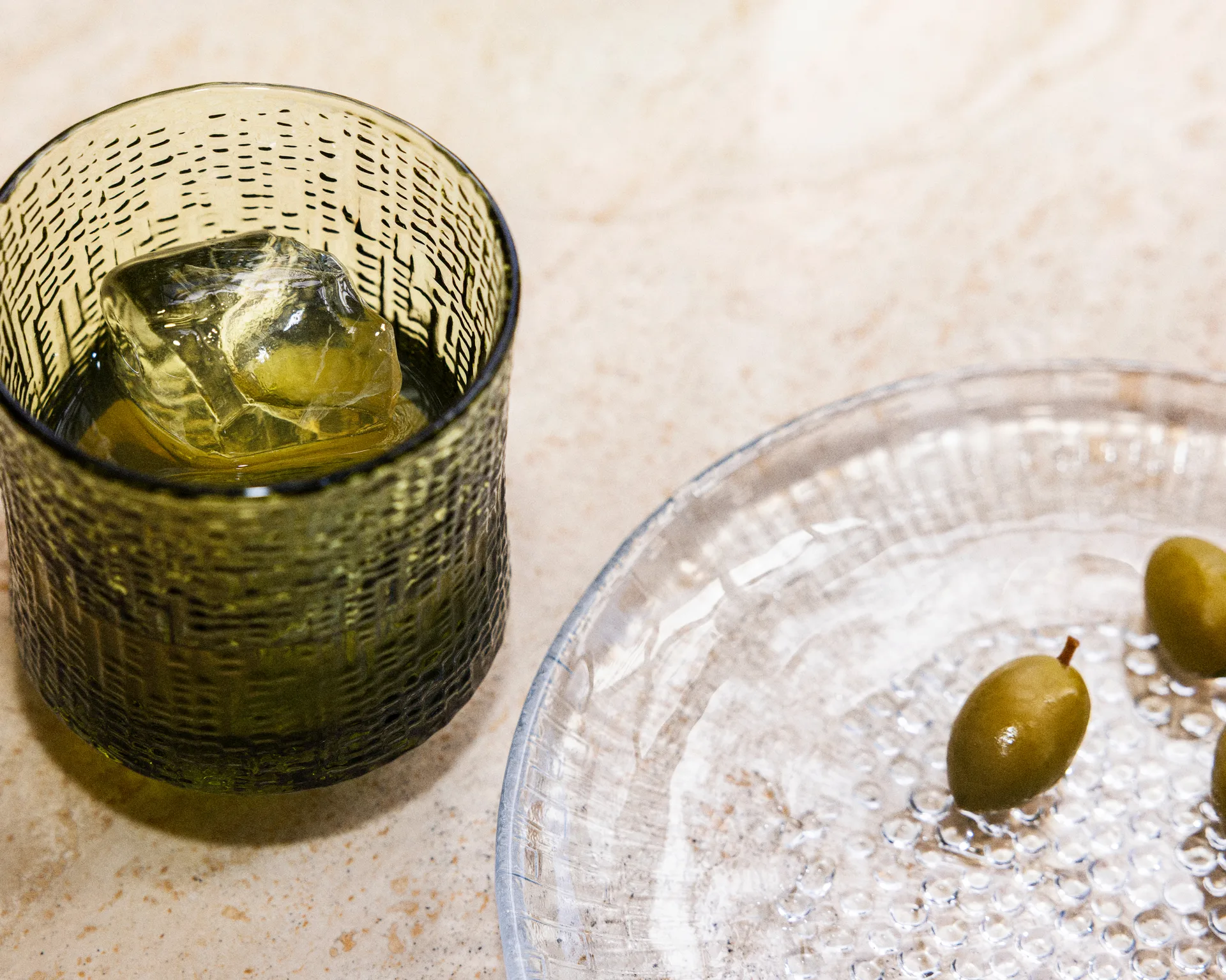 Ultima Thule drikkeglas finsk sand 20 cl 2-pak, Grøn Iittala