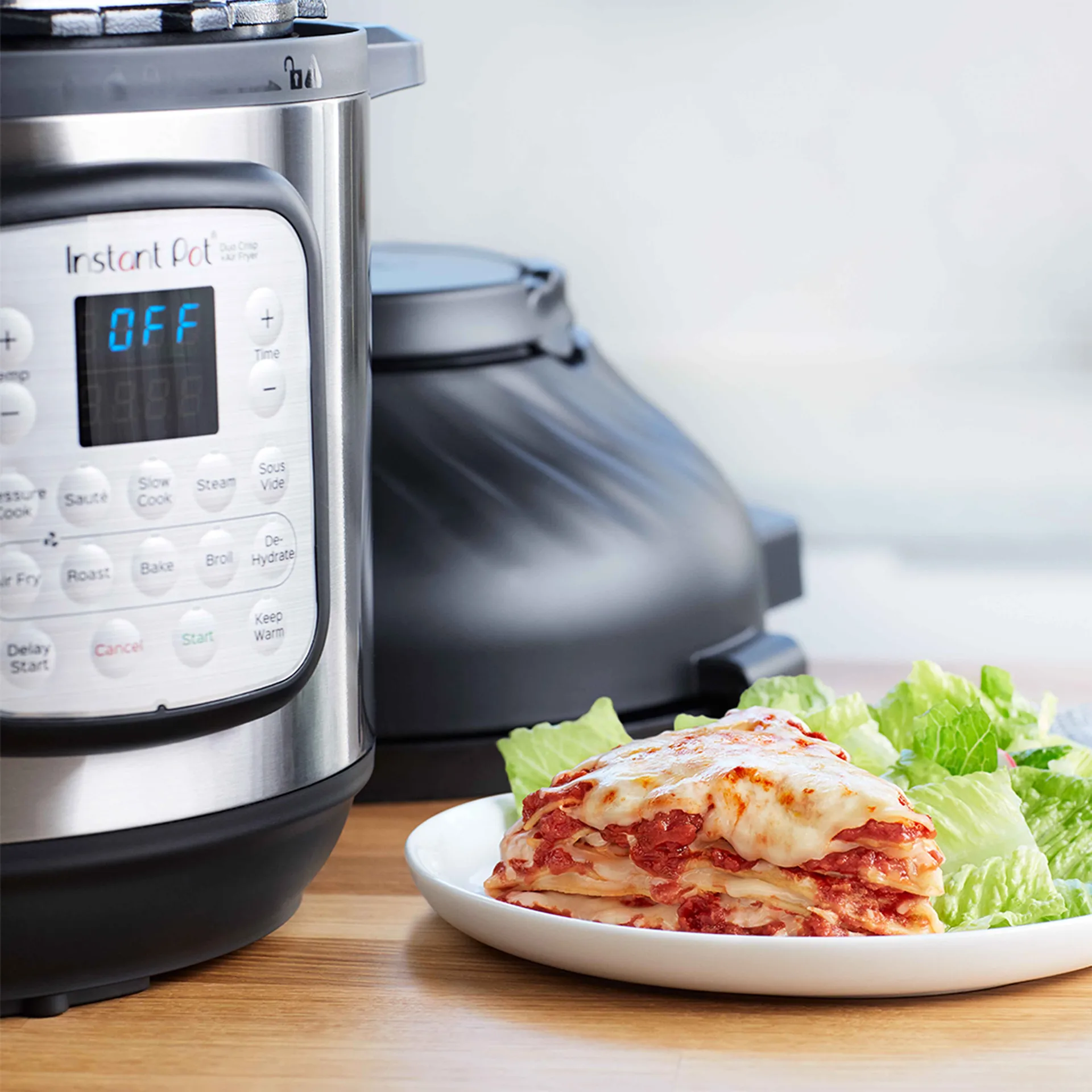 Instant Pot Vortex duo crisp 6 airfryer 5,7 L, Sølv Instant Pot