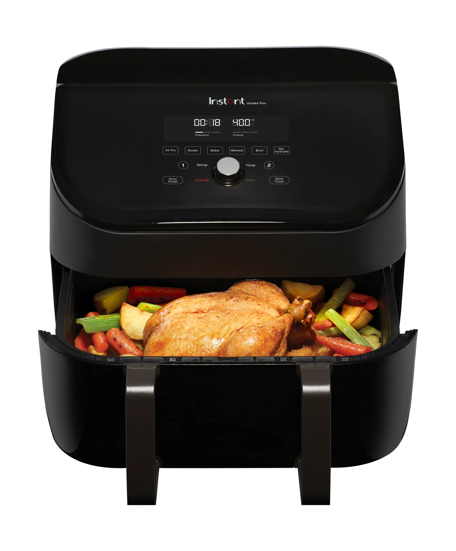 Instant Pot Vortex VersaZone dual airfryer 8,5 L, Black Instant Pot