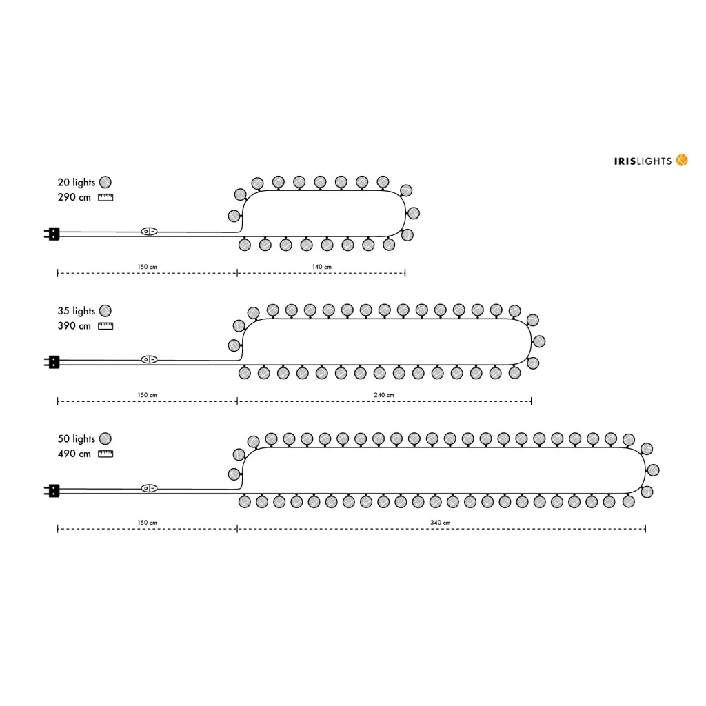 Irislights Atlantic ocean, 35 bolde Irislights