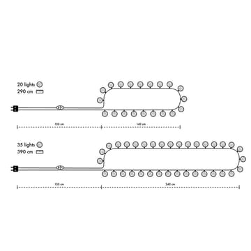 Irislights Breeze - 20 kugler - Irislights