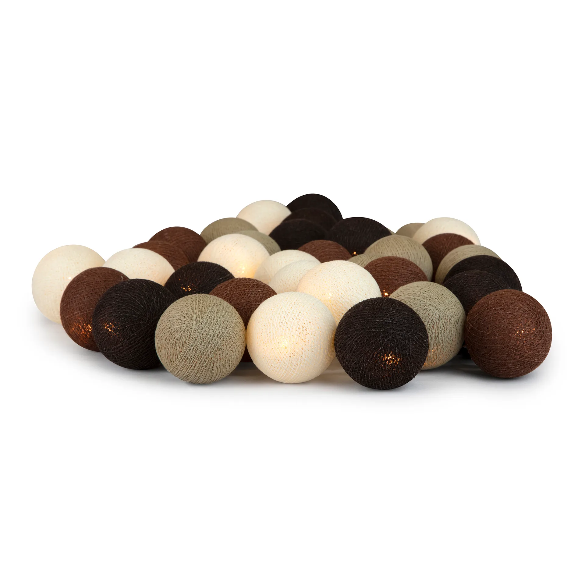 Irislights lyskæde Brownie, 35 kugler Irislights