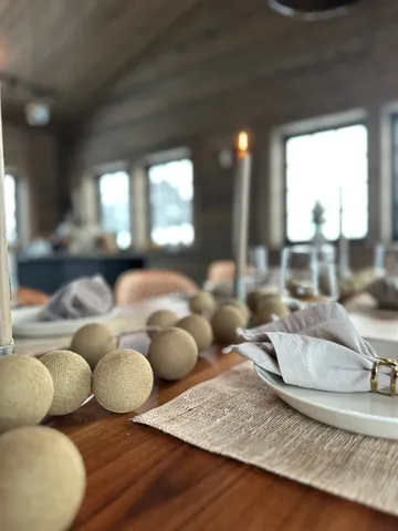 Irislights lyskæde - Sand beige, 20 bolde - Irislights