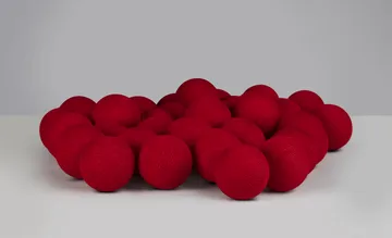 Irislights lyskæde - Simply red, 20 bolde - Irislights