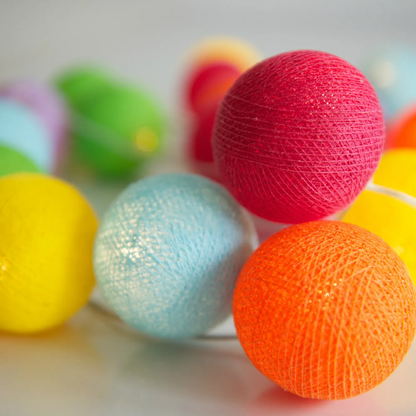 Irislights lyskæde Tivoli, 20 kugler Irislights