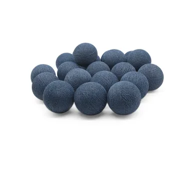 Irislights lyskæde - Vintage blue, 20 bolde - Irislights