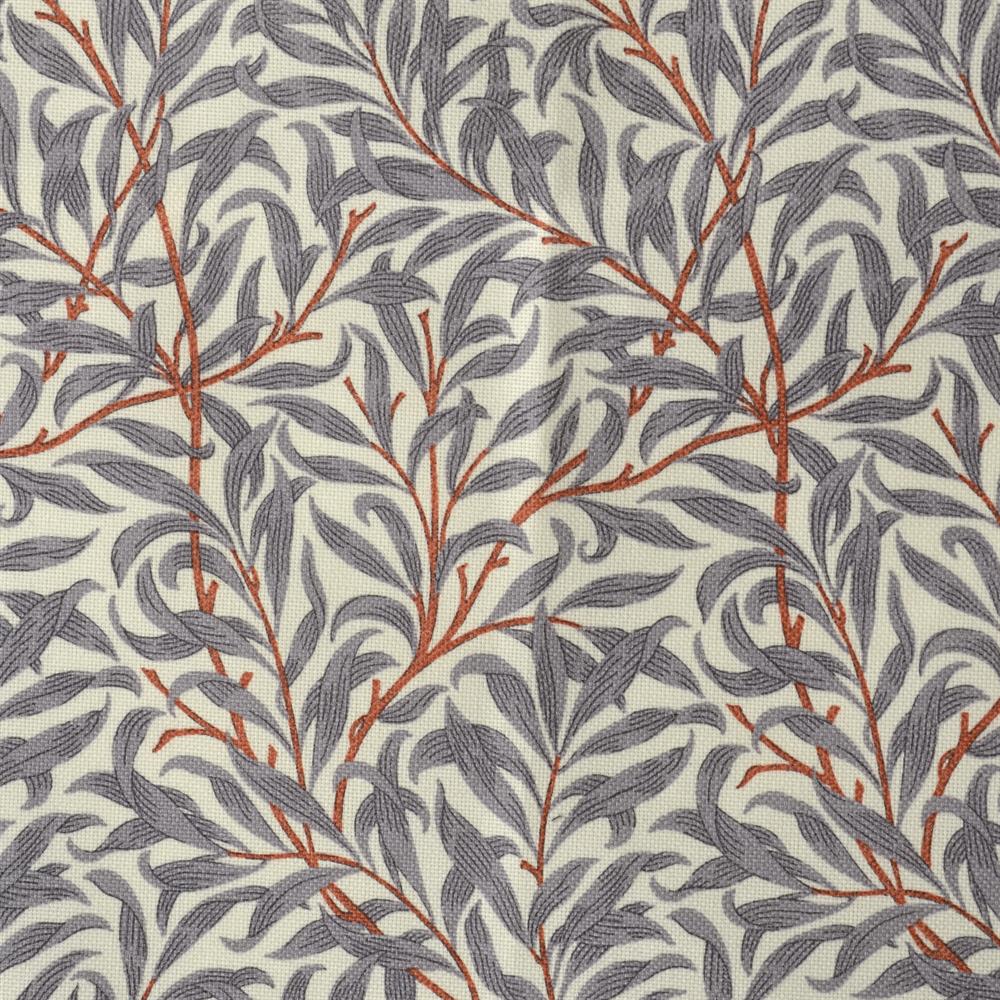 Ramas tekstil, grå-orange Jakobsdals